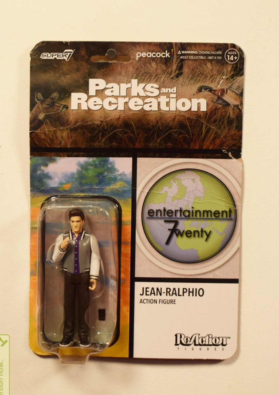 Super 7 Parks and Recreation ReAction Jean-Ralphio Action Figure (Pack Wear)